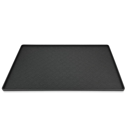 Alfombrilla de Silicona Impermeable para Comederos de Mascotas